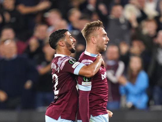 Said Benrahma and Jarrod Bowen boost West Ham into ECL knockout stages