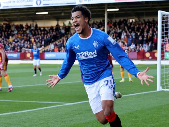 Rangers bounce back from Liverpool embarrassment with Motherwell win