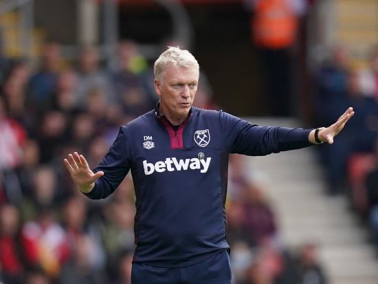 David Moyes fumes after West Ham’s draw at Southampton