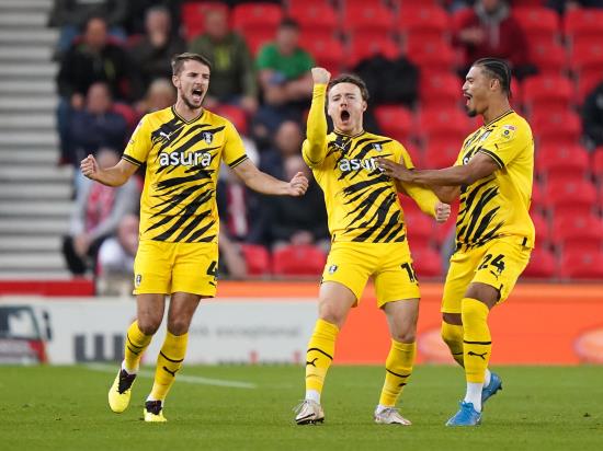 Ollie Rathbone leads Rotherham to win at Stoke