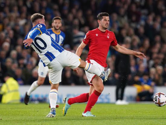 Nottingham Forest frustrate goal-shy Brighton in stalemate on south coast
