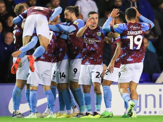 Burnley miss out on top spot after Birmingham hit back for draw