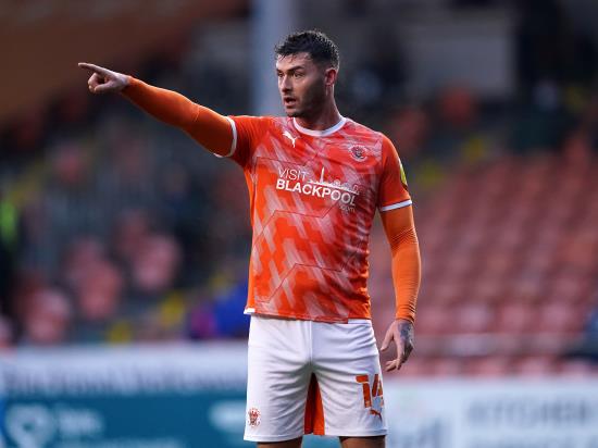Gary Madine among injury worries for Blackpool’s fixture with Preston