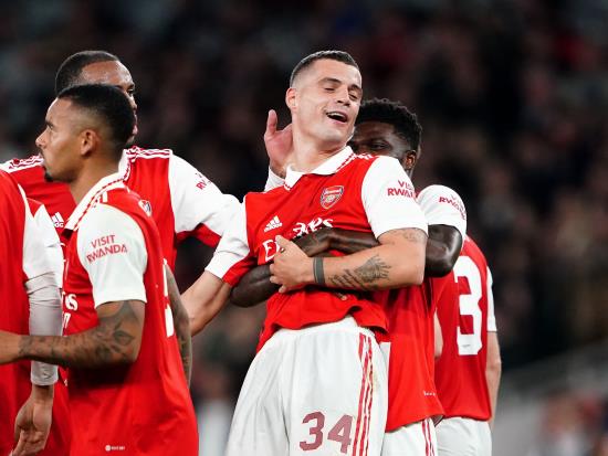 Arsenal 1 - 0 PSV Eindhoven: Granit Xhaka goal maintains Arsenal’s winning Europa League run
