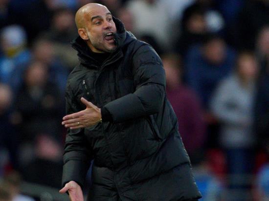 Pep Guardiola ‘so sorry’ about offensive chants from Man City fans at Liverpool