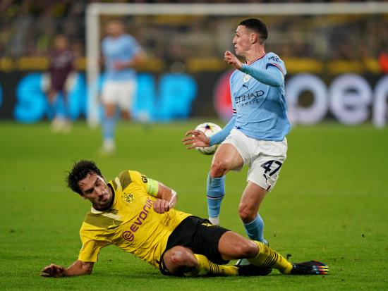 Borussia Dortmund 0 - 0 Manchester City: Man City progress to knockout stages despite being held by Borussia Dortmund