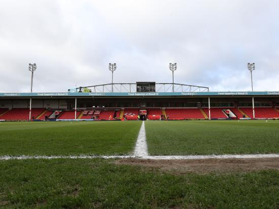 Walsall’s first-half flurry secures routine win over Harrogate