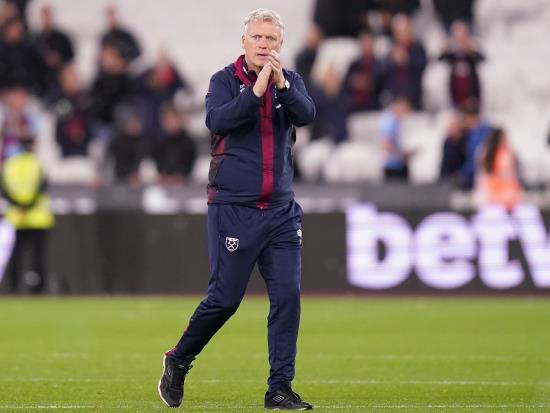 David Moyes hails ‘hugely important’ win as West Ham advance in Europe