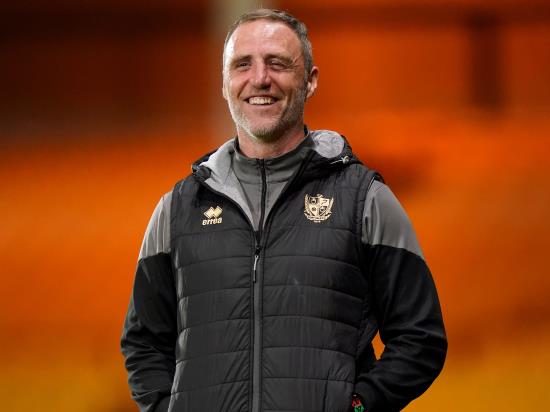Andy Crosby pleased to round off ‘good month’ with Port Vale