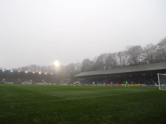 Halifax leapfrog Oldham after leaving it late to beat Latics at the Shay