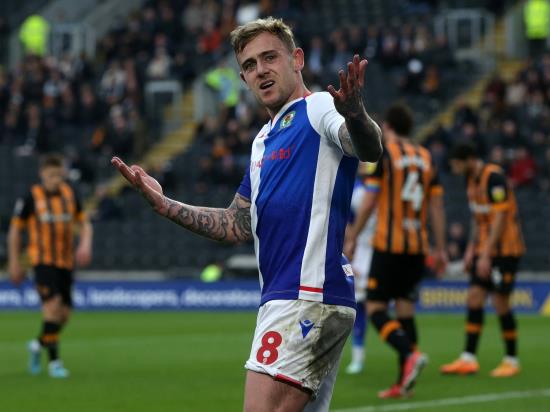 Blackburn claim a fourth consecutive win with victory at Hull