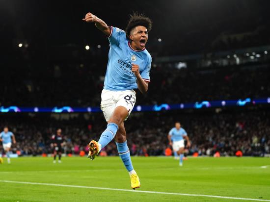 Rico Lewis makes history as Manchester City come from behind to beat Sevilla