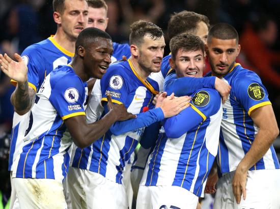 Brighton come from behind to win at Wolves