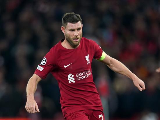 James Milner set to return to Liverpool squad for Carabao Cup clash with Derby