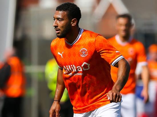 Injury rules Keshi Anderson out of Blackpool’s game against Middlesbrough