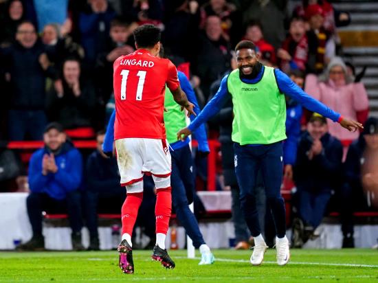 Jesse Lingard finally opens Nottingham Forest account as they beat Tottenham