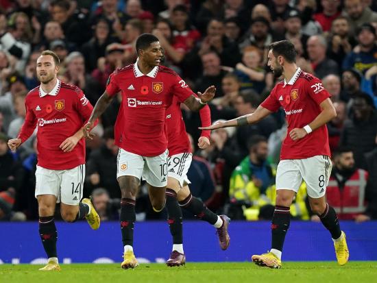 Manchester United 4 - 2 Aston Villa: Man Utd beat Aston Villa after second-half thriller to reach Carabao Cup last 16