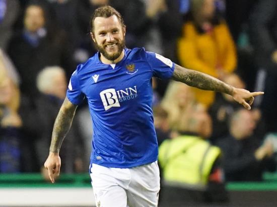 Stevie May back for St Johnstone ahead of Motherwell match