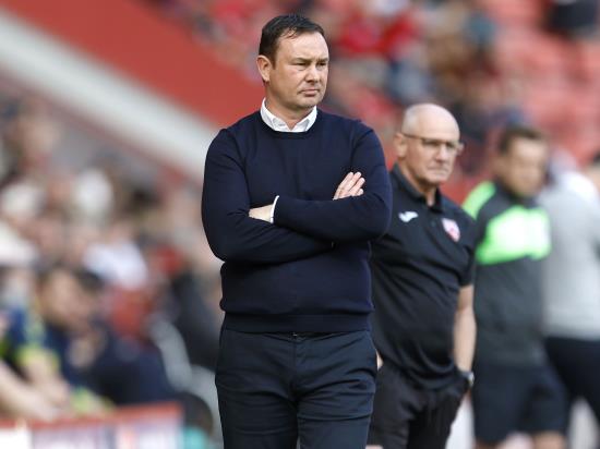 Morecambe failure to see off Portsmouth a ‘travesty’, says Derek Adams