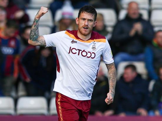 Andy Cook on target again as Bradford see off Sutton