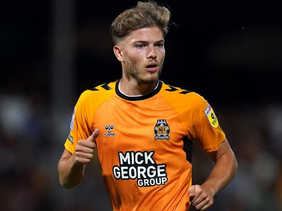 Lewis Simper a fitness concern for Cambridge ahead of FA Cup replay