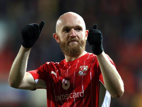 Jonny Williams absent for Swindon’s clash with Crewe