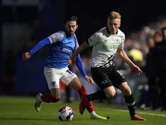 Portsmouth held to fourth consecutive draw by Derby