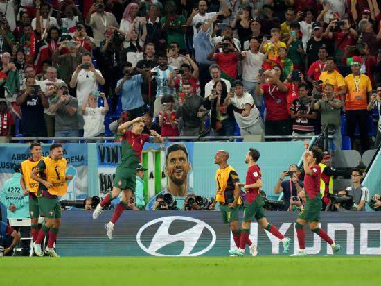 Cristiano Ronaldo makes World Cup history as Portugal hold off Ghana in opener