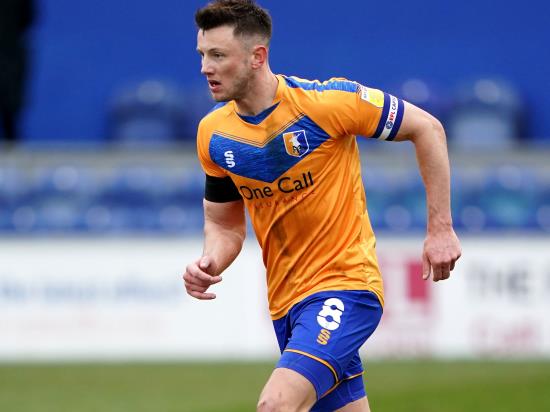 Ollie Clarke could return for Mansfield against Colchester