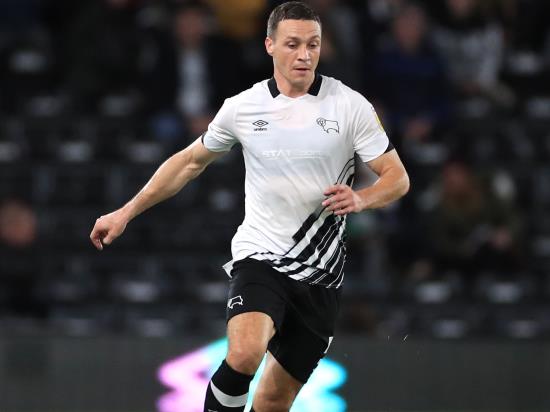 Derby still without James Chester for game against Sheffield Wednesday