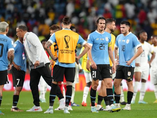 Uruguay beat Ghana but miss out on last-16 spot to South Korea on goals scored