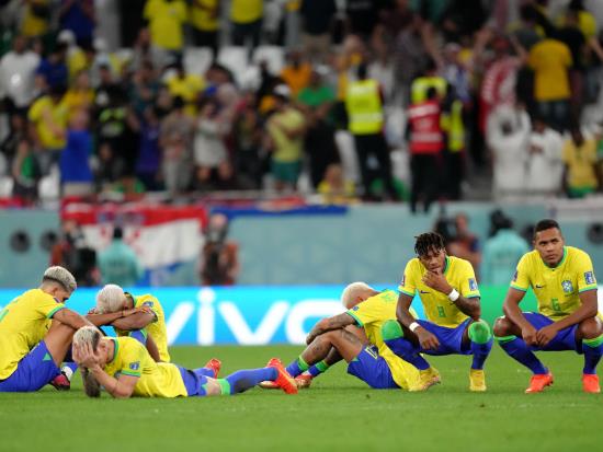 Croatia 0 - 0 Brazil: World Cup favourites Brazil stunned by Croatia in quarter-final shootout