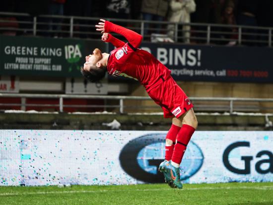 Leyton Orient move seven points clear with home win against Sutton