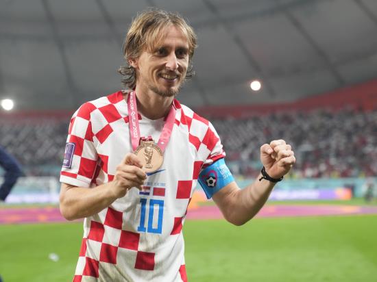 Luka Modric still keen to play on for Croatia after World Cup third place