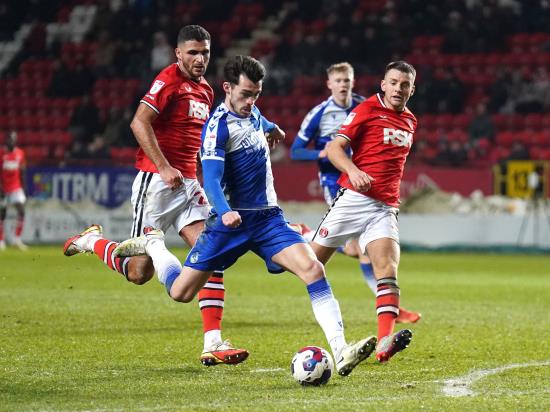 John Marquis at the double as Bristol Rovers beat Charlton