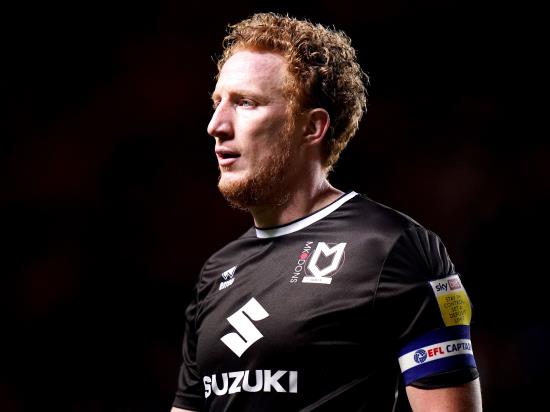 MK Dons interim boss Dean Lewington not keen on role after win at Portsmouth