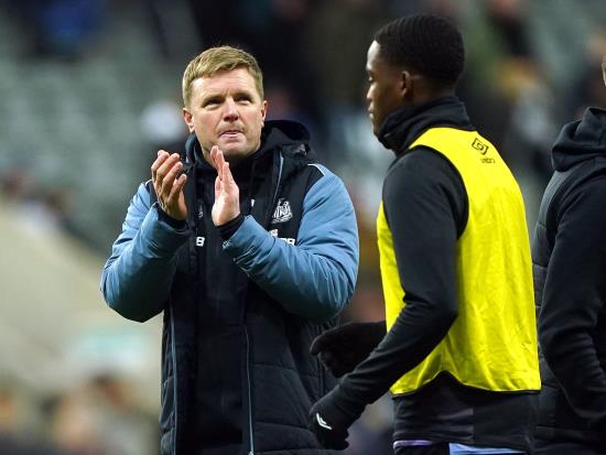 Eddie Howe out to break quarter-final jinx after Newcastle see off Bournemouth