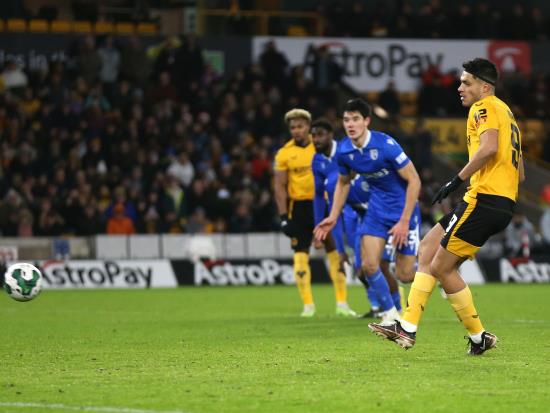 Wolves strike late to edge past Gillingham as Julen Lopetegui starts with a win