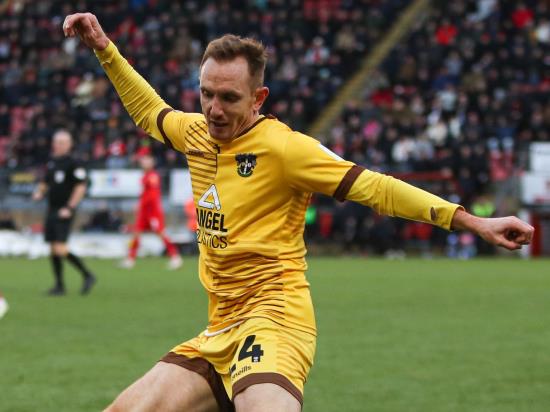 Rob Milsom’s second-half penalty decisive as Sutton secure points at Crawley