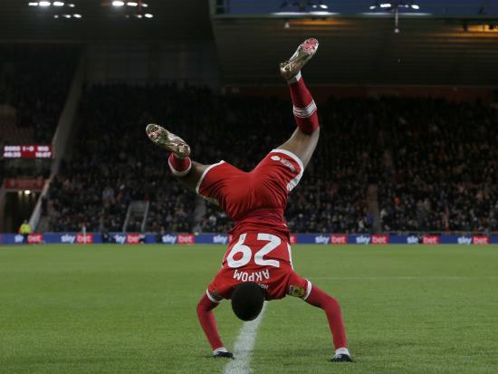 Chuba Akpom makes the difference as Boro improvement continues