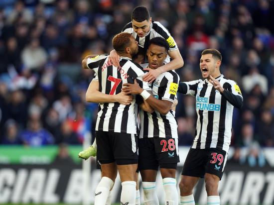 Newcastle brush aside Leicester to make it six Premier League wins in a row