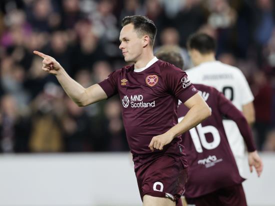 Stand-in skipper Lawrence Shankland leads by example in Hearts’ victory