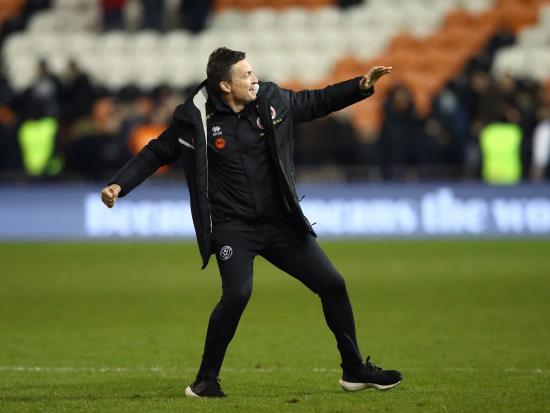 Paul Heckingbottom hails Sheffield United’s ‘first-class result’ at Blackpool