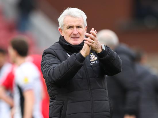 Mark Hughes salutes ‘excellent’ Bradford after victory over Harrogate