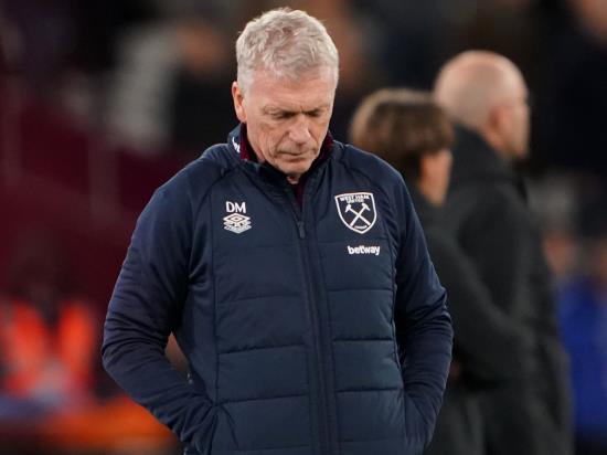 David Moyes accepts he is under pressure after West Ham beaten by Brentford