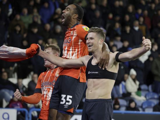 Luton maintain promotion push with comeback win at Huddersfield