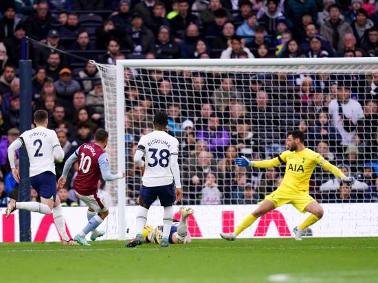 Tottenham booed off after costly home defeat to Aston Villa