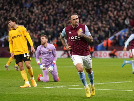 Danny Ings rescues point for Aston Villa against battling Wolves