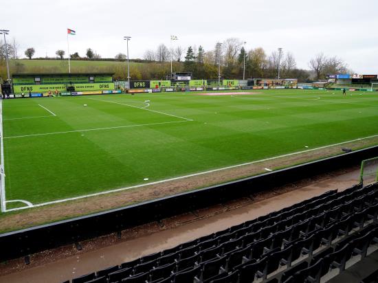 Waterlogged pitch postpones Forest Green’s FA Cup tie with Birmingham
