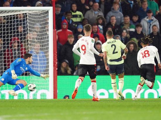 Manchester City stunned by Southampton in Carabao Cup quarter-finals